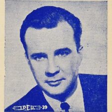 1950s William Bill McWilliam Candidate Councilman Ward 1 Chicago Illinois picture