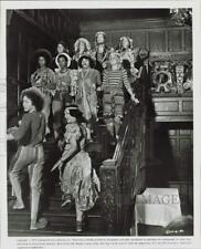1973 Press Photo Carnegie Mansion Staircase Scene in 