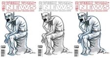Weekly World News #1 Incentive Variants (2010) IDW Comics - 3 Comics picture