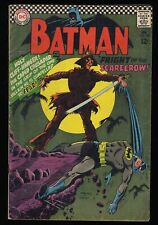 Batman #189 VG- 3.5 1st Full Appearance of Silver Age Scarecrow DC Comics 1967 picture