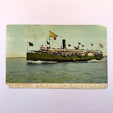 Postcard Steamer Steam Ship SS City Buffalo Pre-1907 Posted Undivided Back picture