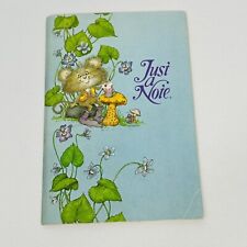 Vintage Just A Notes Anthropomorphic Mouse Mushroom Cards Seals 1980 Current picture