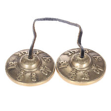2.6in/6.5cm Handcrafted Metal Tingsha Cymbal Bell for Meditation K0K4 picture
