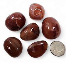Fire Vein Agate Polished Pieces Brazil 72.1 grams. picture
