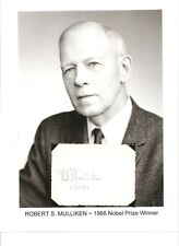 Robert S Mulliken Autograph Nobel Prize Chemistry Molecular Orbital Theory #2 picture
