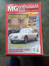 MG Enthusiast Magazine April 1997 Gold MGA Rebuild picture