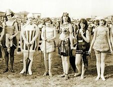 1923 Bathing Beauty Contest Galveston Texas Old Photo Poster Reprint 11x17 picture