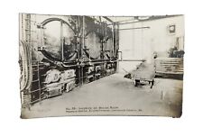 1904-1918 RPPC: Interior Of Boiler Room, Elizabethtown, PA - Real Photo Postcard picture