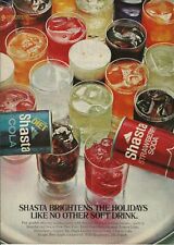 1976 Shasta Cola Strawberry Soda vintage Print Ad 70's Advertisement picture