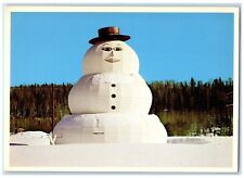 c1950's World's Largest Snowman Beardmore Ontario Canada Vintage Postcard picture