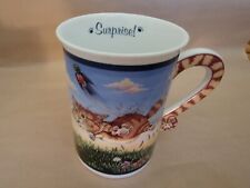 Danbury Mint Gary Patterson Comical Cats Porcelain Mug Cup 