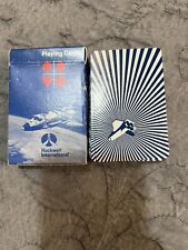 HTF VINTAGE ROCKWELL INTERNATIONAL SPACE SHUTTLE PLAYING CARDS RARE c1984 picture