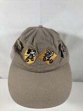 2000 Walt Disney World Marathon Hat Cap Strap back With 2 Pins Vintage CC picture