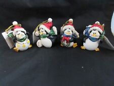 Ganz Penguin Ornaments Set of 4 picture