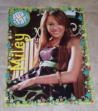 Miley Cyrus / Jonas Brothers Double Sided Fold Out Poster Magazine Clipping picture
