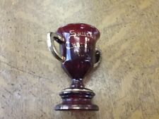 LOWER PRICE Vintage Antique Souvenir of Chatham NY Red Cordial Glass- picture