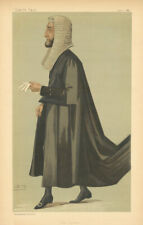 VANITY FAIR SPY CARTOON Arthur Wellesley Peel 'The Speaker'. Law 1887 print picture