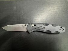 Benchmade 580 Barrage Tanto Osborne Design Axis Assist Knife - Black picture