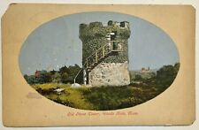 Old Stone Tower, Woods Hole. Massachusetts 1911 Vintage Postcard picture