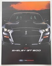 2021 SHELBY GT500 Mustang ORIGINAL 7pg Folder USA SALES BROCHURE NOS MINT picture