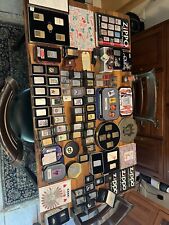 Vintage Zippo Lighter Lot - 73 Lighters Also Sunglasses Book Leather Holder picture
