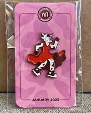 Moochelle January 2023 Good Mythical Morning GMM Dancing Cow Pin Of The Month picture