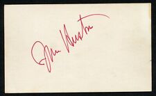 John Huston d1987 signed autograph Vintage 3x5 Actor The Maltese Falcon BAS Cert picture