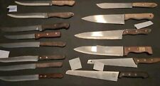 Vintage Kitchen Chef Knife Set Lot Japanese USA 14pc  picture