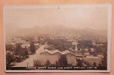1920's Looking Toward Punch Bowl Crater Honolulu TH Hawaii Faulty AZO RPPC picture