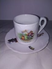 Vintage Children's Riddle Tea Cup 