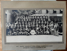 1927 St. Paul Boulevard Fire Association Rochester NY Band Niagara Falls Photo picture