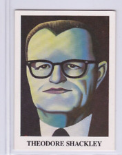 1988 ECLIPSE IRAN-CONTRA SCANDAL TRADING CARD #24 THEODORE SHACKLEY picture