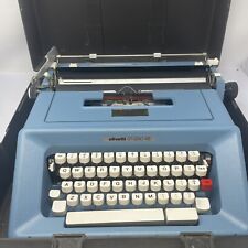 VTG Olivetti Studio 46 Typewriter  Working With Case Made In Spain picture