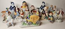 Made in Occupied Japan Figurines / Hand Painted / Lot of 15 picture