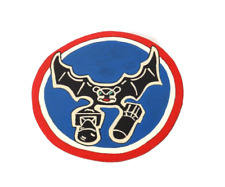 645th Bomb Squadron Vintage Leather Patch picture