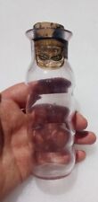 Antique Purple Olive Bottle Orig. Label.  Charles Gulden. 5 1/2
