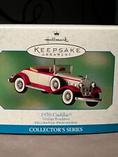 Hallmark Keepsake ornament 1930 Cadillac Vintage Roadsters picture