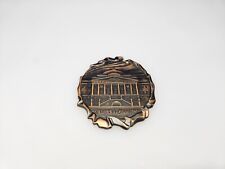 Vintage Moscow University Table Medallion Copper Bronze Solid 3
