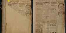 1919 antique SCRAPBOOK for HANS RIEG publicity burea treasury department chief picture