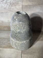 Vintage French Granite Candle Holder 10” Tall picture