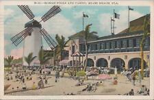 Postcard Roman Pools and Casino Miami Beach FL 1931 picture