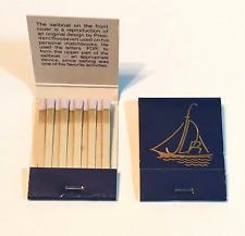 President Roosevelt's Personal Matchbooks Replica Library Sail Boats 8 Books VTG picture