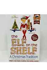 NEW The Elf on the Shelf Girl Light, Red and White, Blue Eyes Christmas picture