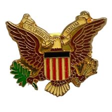 Vintage E Pluribus Unum Eagle Great Seal United States Souvenir Pin picture