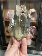 345g Dog Tooth Honey Calcite Crystal Specimen Natural picture