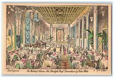 The Waldorf Astoria The Starlight Roof Decorations Interior New York NY Postcard picture