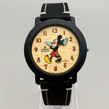 Lorus Disney Watch Men Mickey Mouse Walk Like an Egyptian V501-7A2B New Battery picture