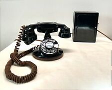 Western Electric 102-B Antique Vintage Phone Bakelite Subset Dials Works Rings picture