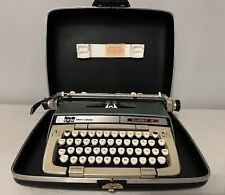 Vintage SCM Smith Corona Manual Portable Typewriter Classic 12 w/ Case  picture