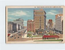 Postcard Public Square Looking East Cleveland Ohio USA picture
